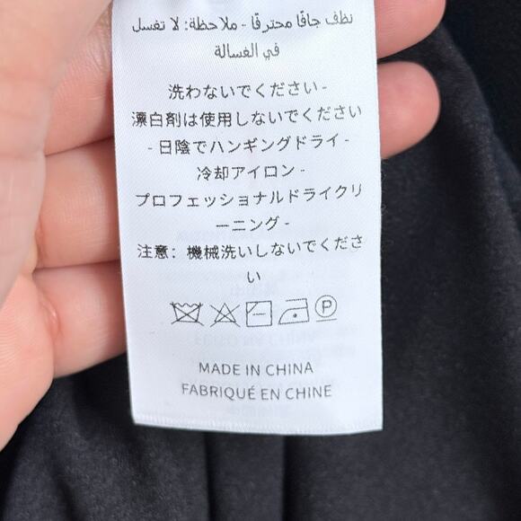 Fabrique x Viktoria Chan Chloe‎ Strap Dress Black Formal Dark Wedding Feminine - Picture 12 of 13